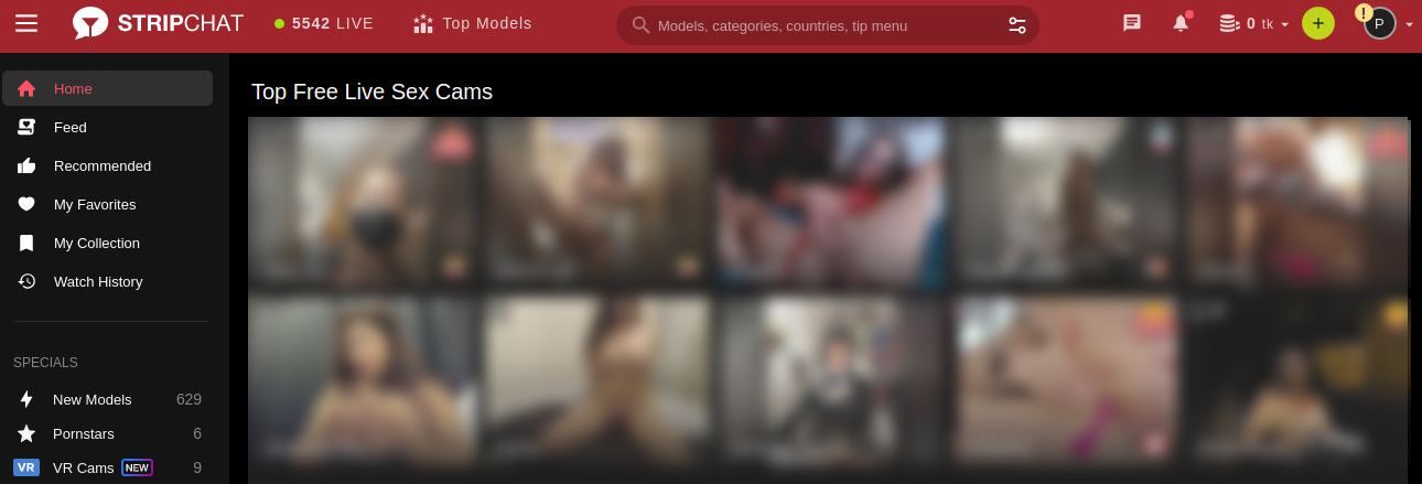 Stripchat con chicas cam