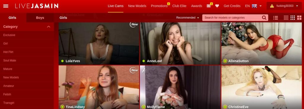 LiveJasmin sitio de cámara