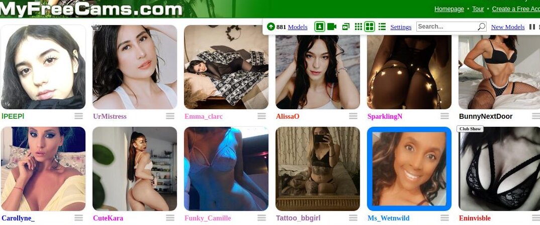 MyFreeCams sitio de cámara